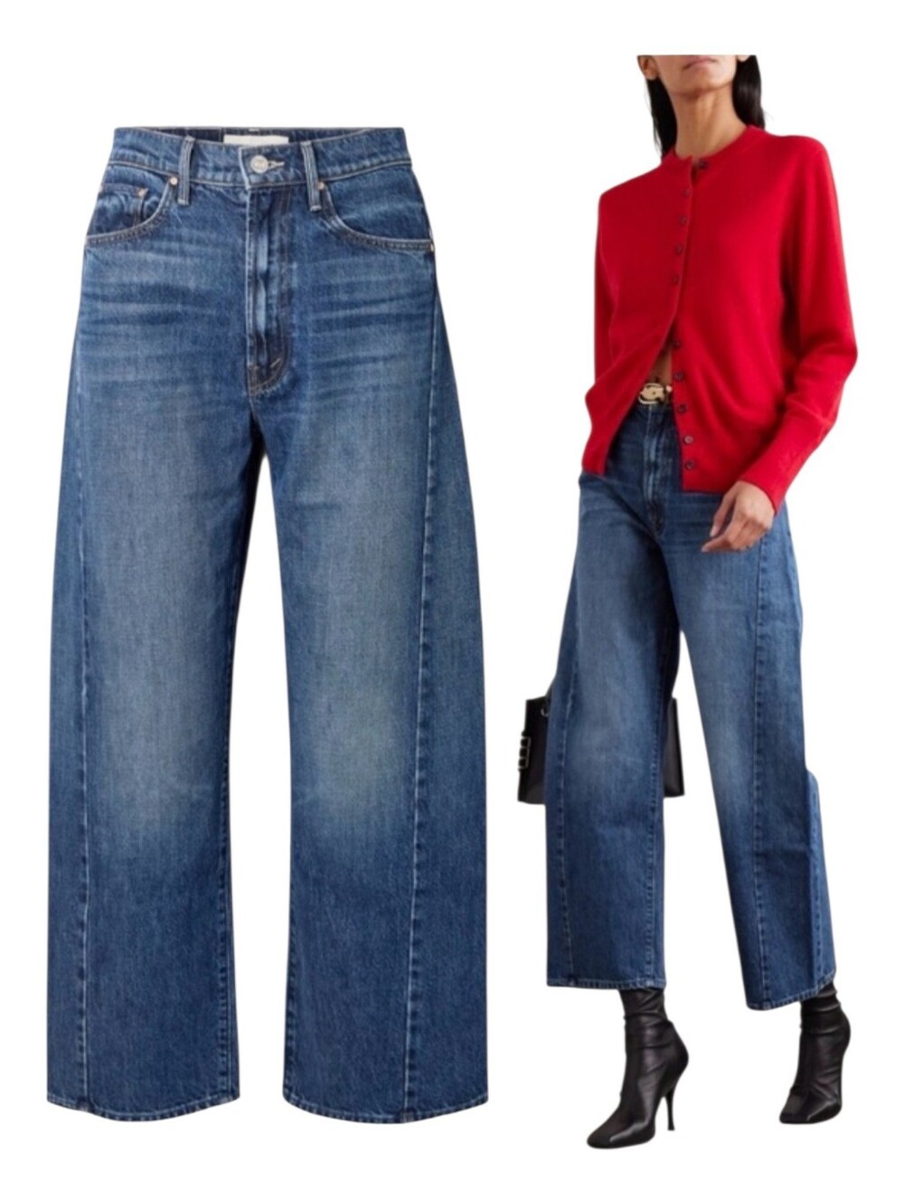 NWT MOTHER SUPERIOR Jeans The Half Pipe Ankle  Jeans Size 26